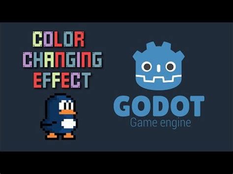 Godot 2D Color Changing Effect ! : godot