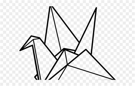 Origami Crane Clipart Clip Art Library