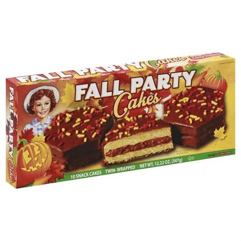 Little Debbie Fall Party Chocolate Snack Cakes 12 22 Oz