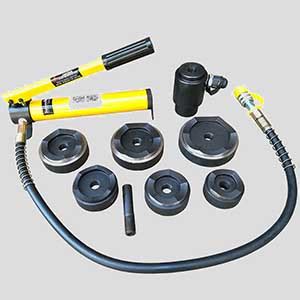 Syk Hydraulic Punch Driver Tool Ton Hydraulic Knockout Punch Kit