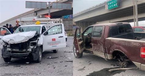 Dos Heridos Deja Choque Entre Dos Camionetas