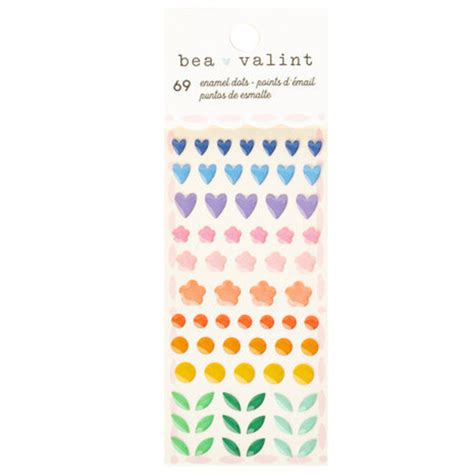 Bea Valint Poppy And Pear Enamel Dots Paperpads Nl