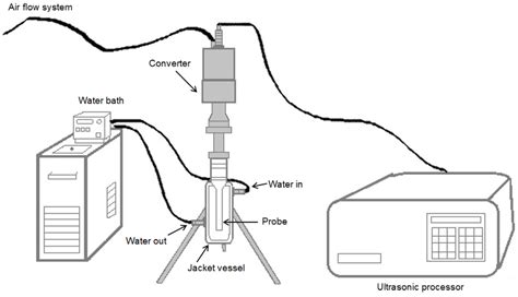 Ultrasonic Equipment As A Closed System Used For Ultrasonic Extraction Download Scientific