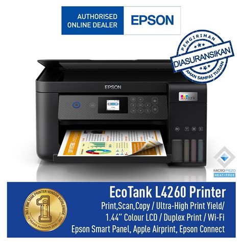 Jual Epson Ecotank L Wi Fi All In One Ink Tank Printer Shopee