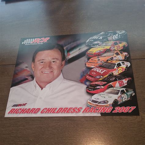 Nice 2007 Richard Childress Racing 8x10 Hero Card Ebay