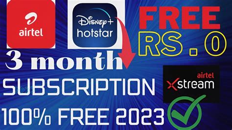 How To Activate Disney Hotstar Subscription Airtel Free Disney