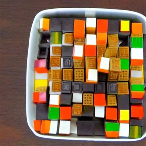 Soup Made Out Of Rubiks Cubes Stable Diffusion Openart