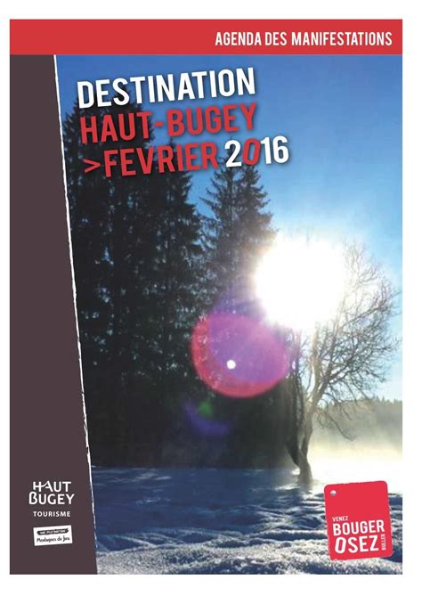 Calaméo Les manifestations du Haut Bugey Février 2016