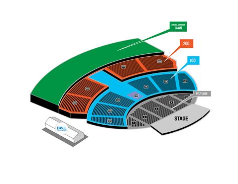 Venue Map Germania Insurance Amphitheater