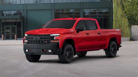 Chevy S First Full Size Lego Model Is A Silverado Trail Boss