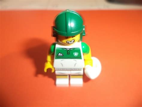 New LEGO Minifigure Series 19 Rugby Player Figure EBay