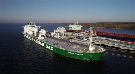 LNG-Fueled Tanker Completes First Commercial Voyage from Russia to ...