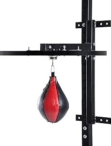 Soozier Speed Bag Platform Speedball Frame Wall Mounted Boxing MMA