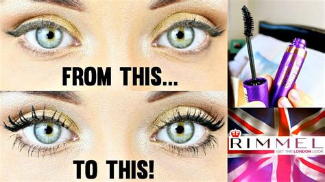 Rimmel London Eye Makeup Tutorial ♡ 24 Hour Super Curler Mascara Review