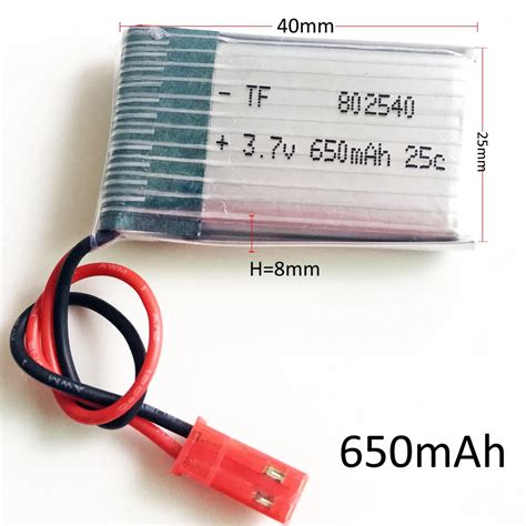 V C Mah Lipo Polymer Rechargeable Battery For Syma X C X Rc