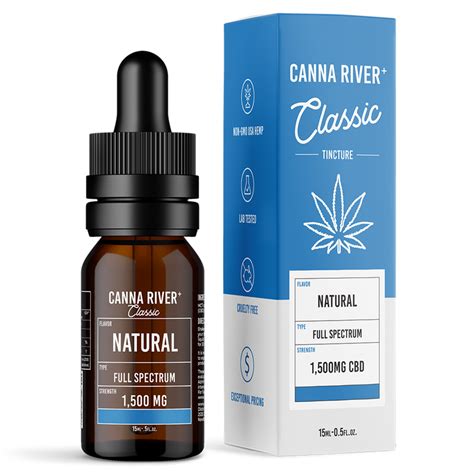 Canna River Cbd Classic Tincture Everyday Delta