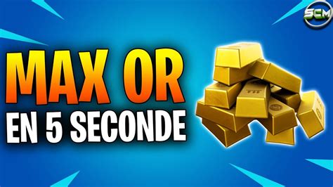 Astuce Incroyable Pour Faire Le Plein D Or En Seconde Sur Fortnite