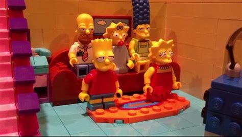 Lego Simpsons couch | Lego simpsons, Lego sets, Lego