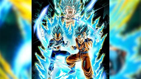 Dragon Ball Z Dokkan Battle Agl Lr Ssb Goku And Ssb Vegeta Active Skill Ost Youtube