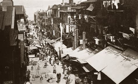 Hong Kong Historical Postcard Centre Street In Sai Ying Pun2