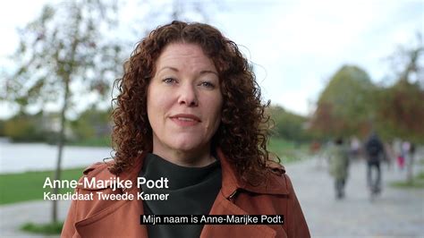 Anne Marijke Podt Kandidaat Tweede Kamer D Sub On Vimeo