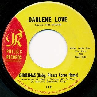 Christmas (Baby Please Come Home) - Wikipedia