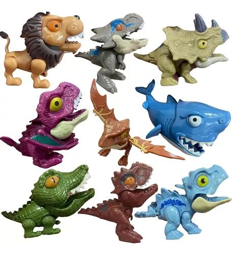 Set 3 Dinosaurio Zaza Citos Mordelones Niños Juguetes Raptor | Cuotas ...