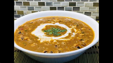 Black Eyed Beans Karamani Gravy Recipe For Rice And Chapati Youtube