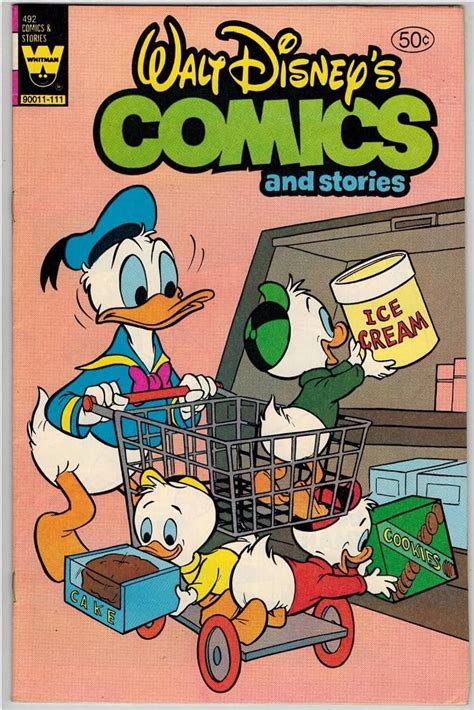 Walt Disneys Comics And Stories 492 F Vf Comics Book