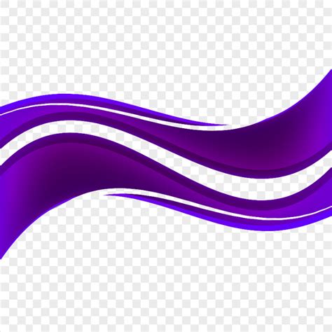 Vector Wave Abstract Purple Lines Free Png Citypng