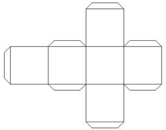 Net Diagram Of Cube