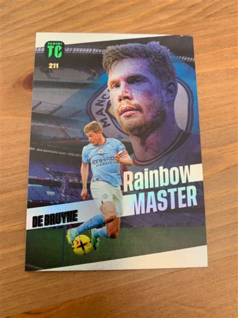 Panini Top Class Kevin De Bruyne Rainbow Master Card Eur