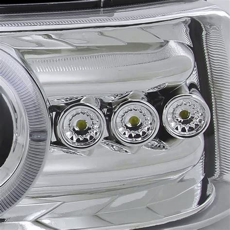 Chevy Silverado Suburban Tahoe Angel Eye Halo Led Projector