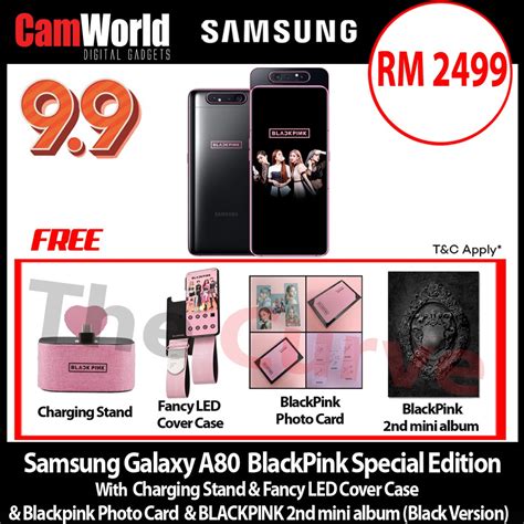 Samsung Galaxy A Blackpink Special Edition Bundle Shopee Malaysia