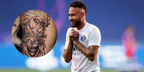 Video Neymar Se Tatúa A Goku Junto A Una Frase De Kobe Bryant El