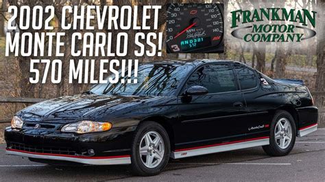 2002 Monte Carlo SS Earnhardt Edition With Only 570 Miles Frankman