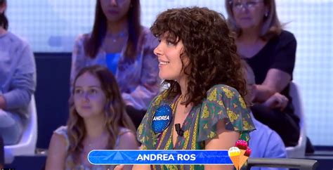 Quién es Andrea Ros la nueva invitada de Pasapalabra Cómo