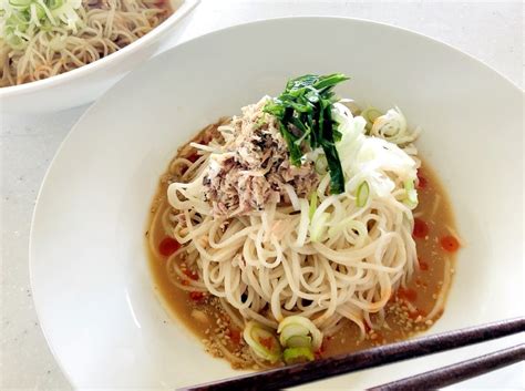 鯖缶で簡単♬鯖そぼろの豆乳味噌そうめん By ニジノママ 【クックパッド】 簡単おいしいみんなのレシピが395万品