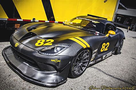 Carbon Fiber Mania Crazy Body Kit On Black Dodge Viper Dodge