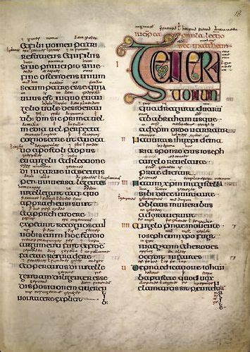 Lindisfarne Gospels C 698 London British Library Cotton MS Nero D