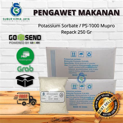 Jual Potassium Sorbate Pengawet Makanan Pengawet Minuman Kalium