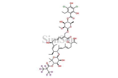 Fidaxomicin-D7 | CAS No- 2143934-06-7 | Simson Pharma Limited