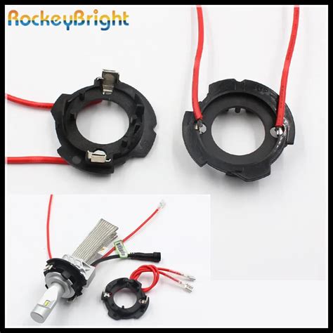 Rockeybright For Vw Golf Car Led Headlight Bulb H Led Socket H Led