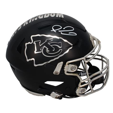 Patrick Mahomes Autographed Chiefs Kingdom Authentic Speedflex Helmet