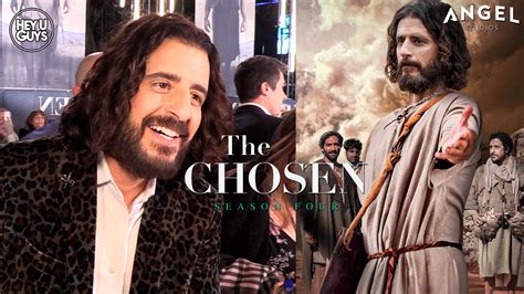 The Chosen Season Global Premiere Interviews Jonathan Roumie