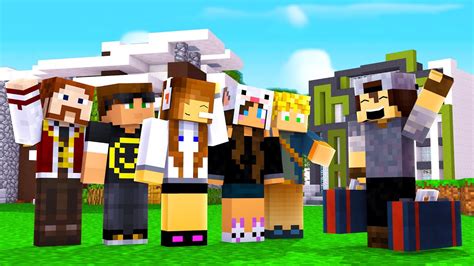 Minecraft AMIGOS 26 VOLTEI PARA VILA DOS YOUTUBERS YouTube