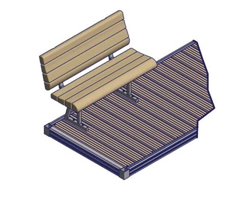 Dock Benches On Deck Lakeview Dock Swim Bench Shoremaster