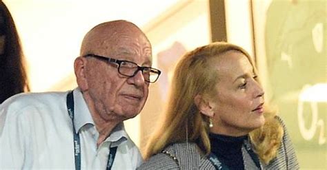 Le Magnat Des M Dias Rupert Murdoch Va Pouser Jerry Hall