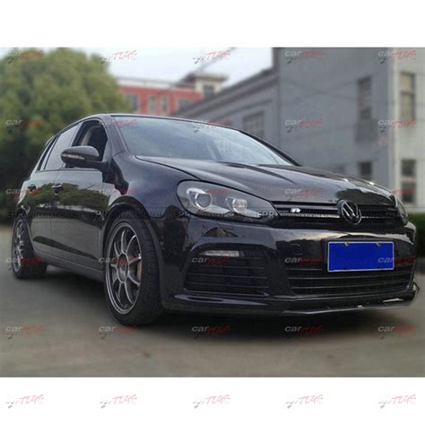 VW GOLF 6 Golf MK6 Revozport Style Front Bumper Bottom Lip MK6 GTI R20