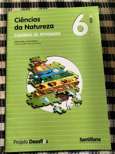 Caderno de atividades Ciências da Natureza 6 ano Santa Comba Dão E